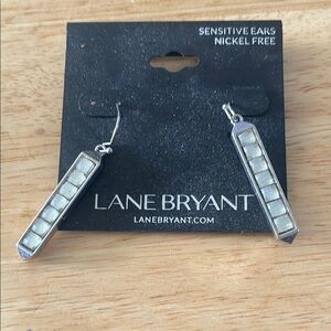 Lane Bryant Silver Earrings for Sensitive Ears